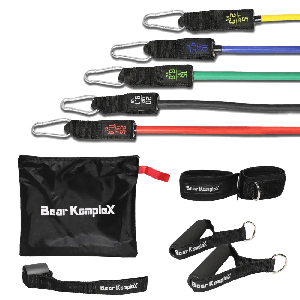 11 Piece Resistance Band Training Set