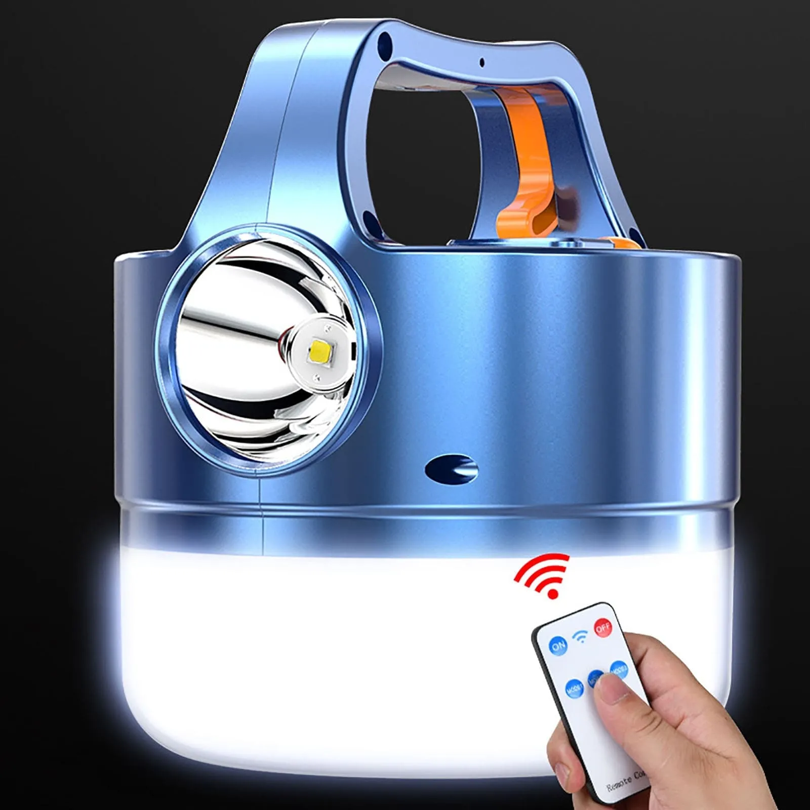 680W Solar LED Camping Light, Bulb Solar Lighting Searchlight