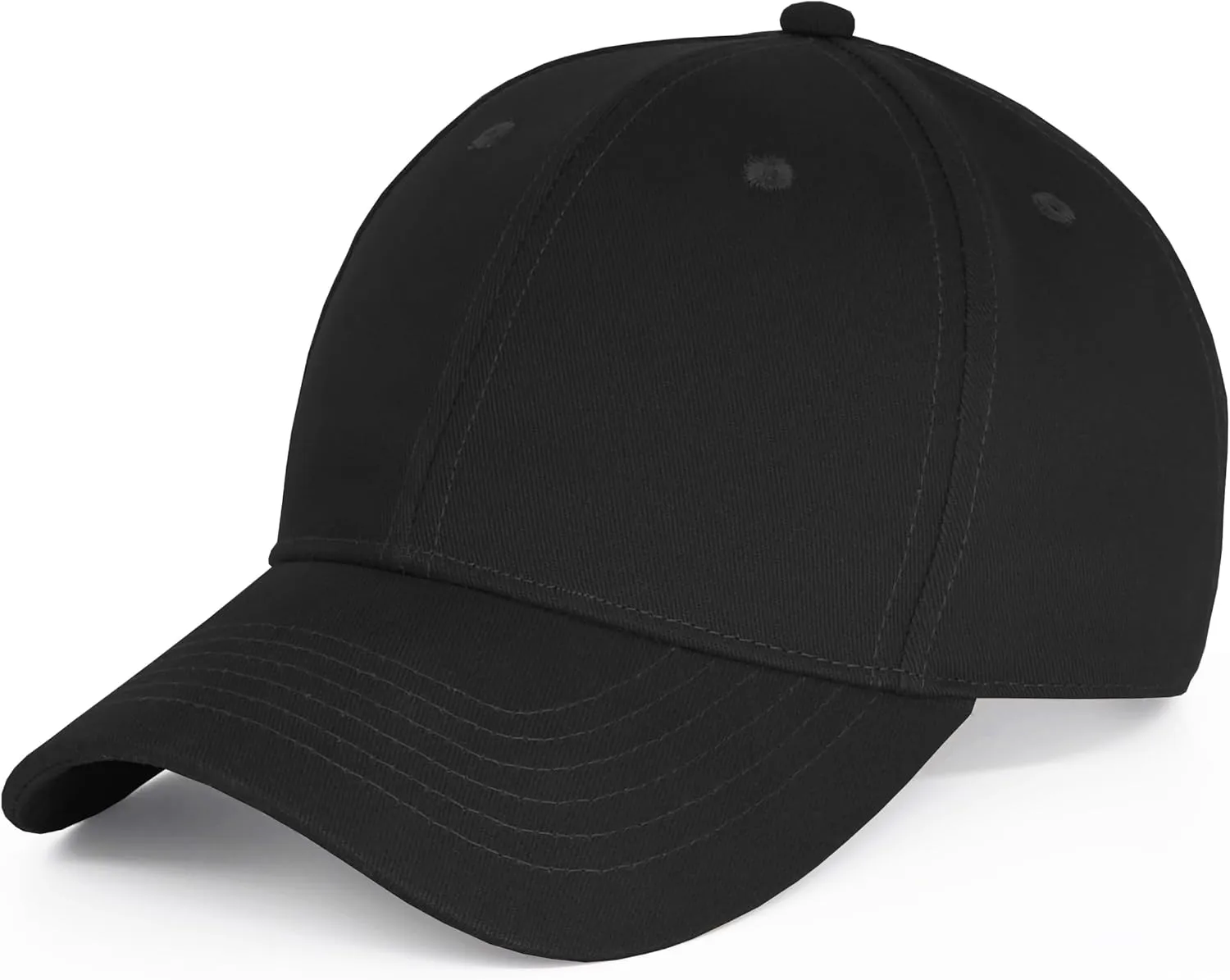 Baseball Cap 100% Cotton Hats for Men Hats for Women Cooling Performance Womens Baseball Caps Black Baseball