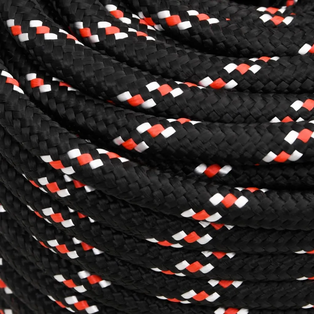 Boat Rope Black 16 mm 100 m Polypropylene