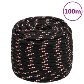 Boat Rope Black 16 mm 100 m Polypropylene