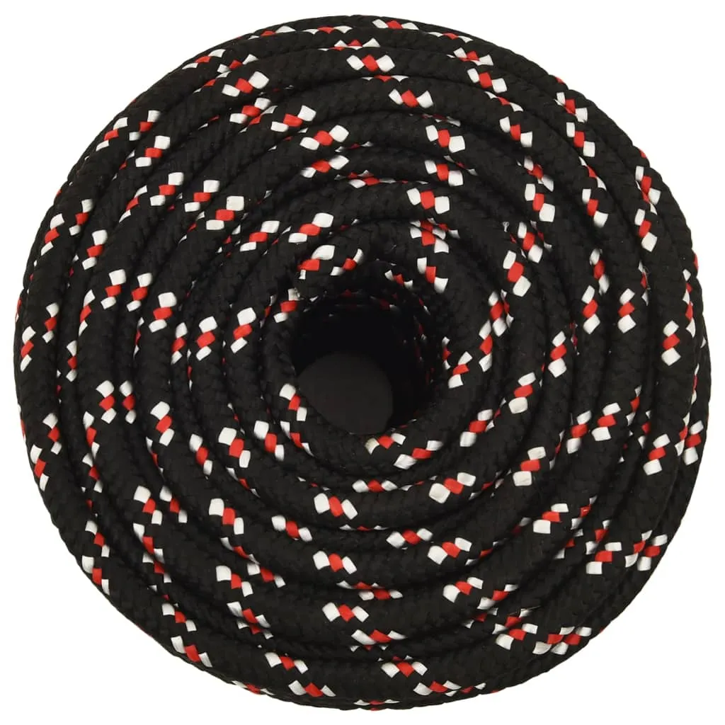 Boat Rope Black 16 mm 100 m Polypropylene