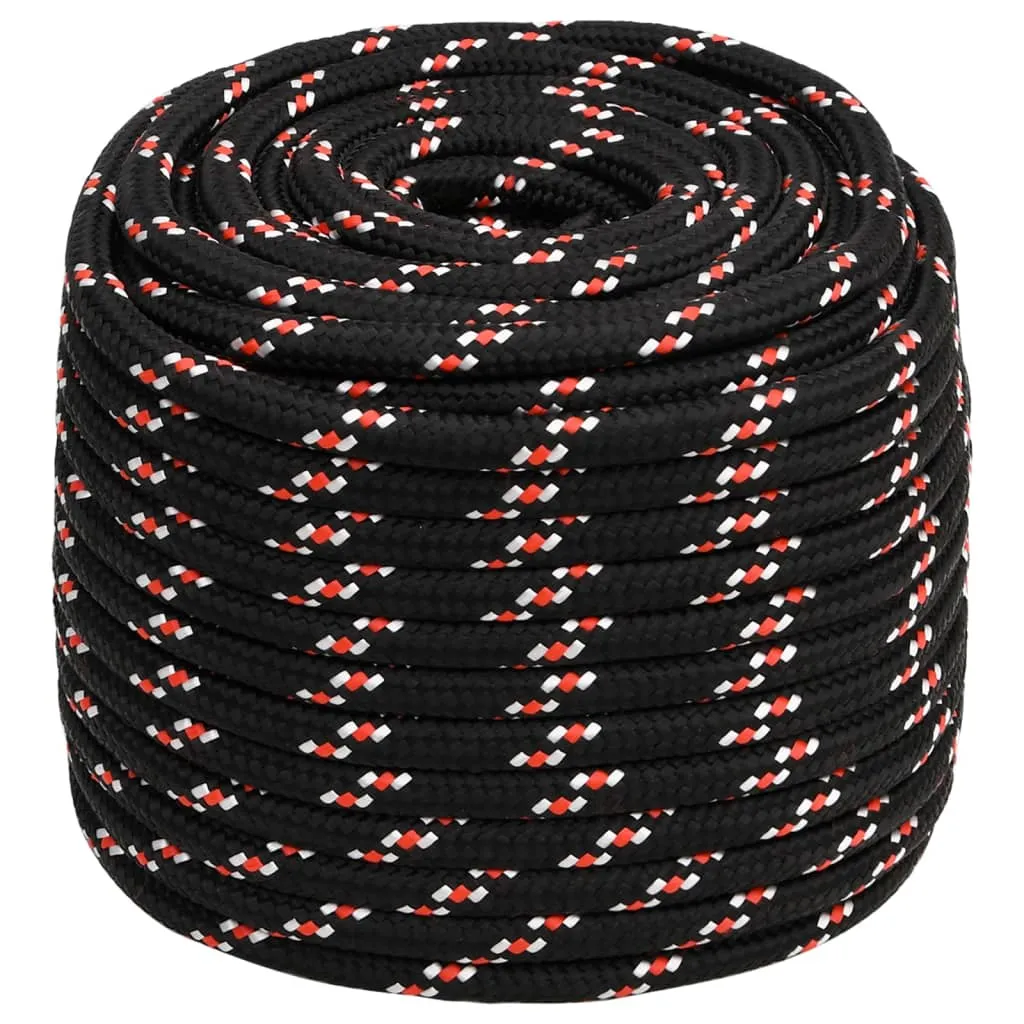 Boat Rope Black 16 mm 100 m Polypropylene