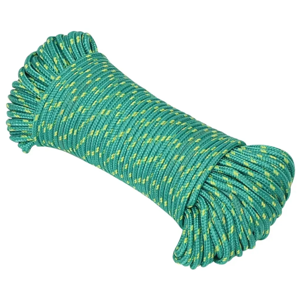 Boat Rope Green 5 mm 250 m Polypropylene