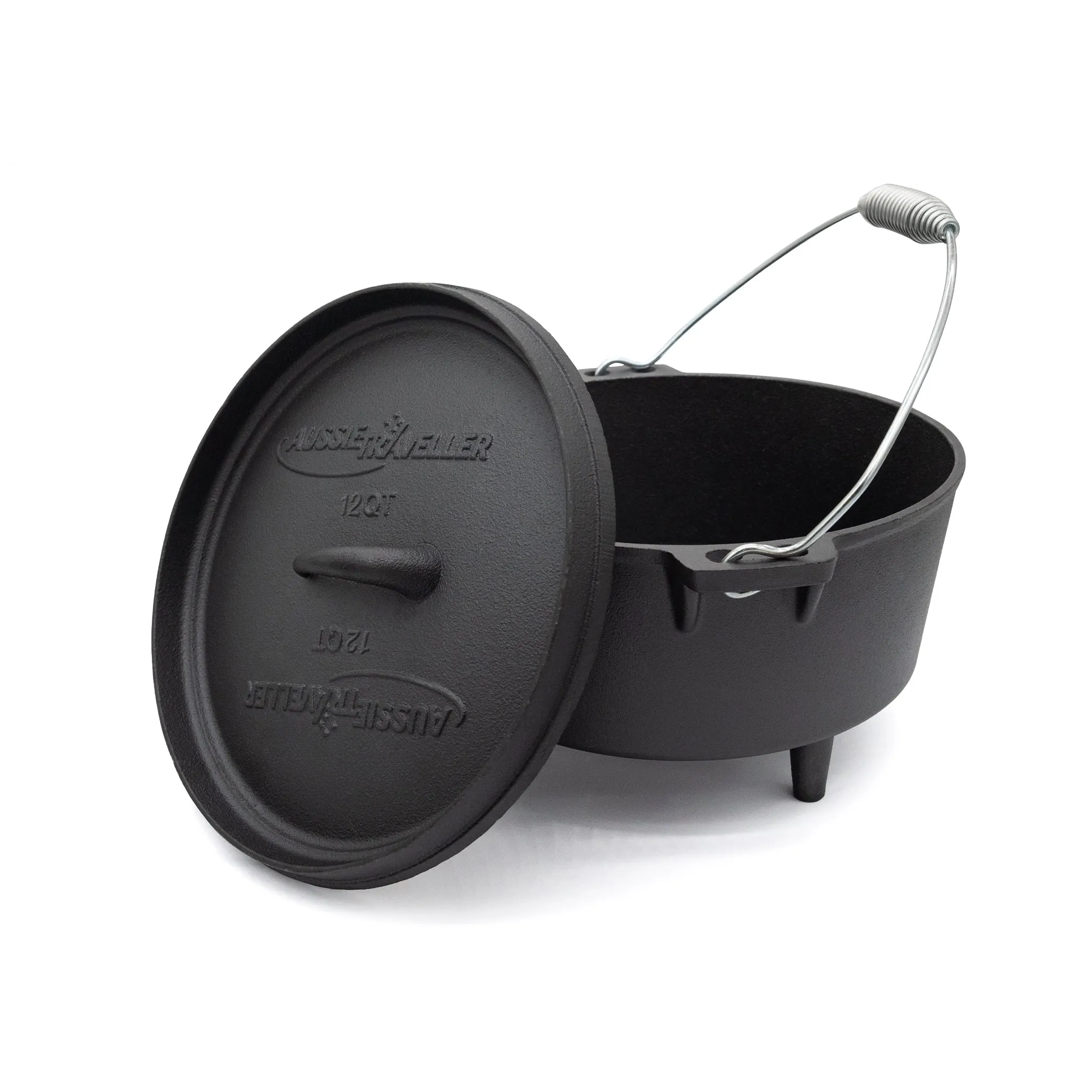 Cast Iron Camp Oven - 12QT