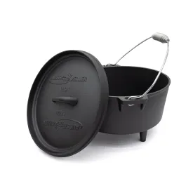 Cast Iron Camp Oven - 12QT