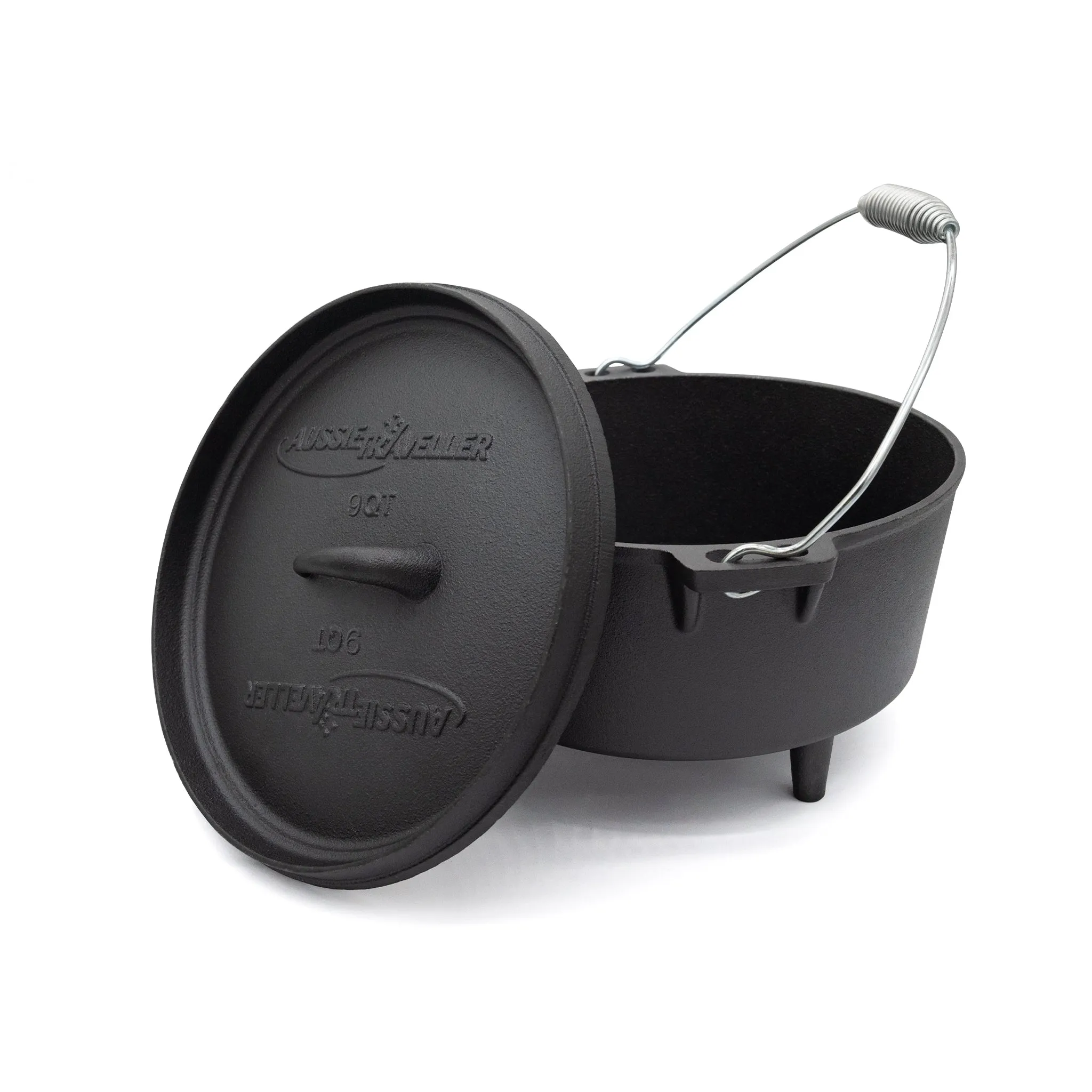 Cast Iron Camp Oven - 9QT