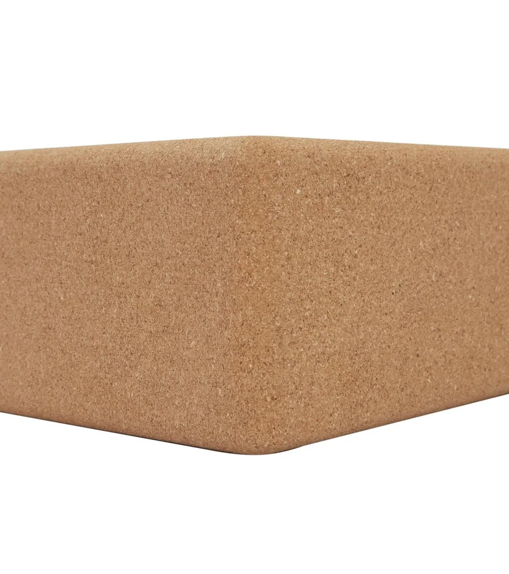 Everyday Yoga Cork Yoga Block 4 inch