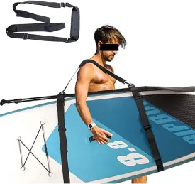 for SUP Paddle Board Carry Strap - Adjustable Heavy-Duty Shoulder Belt Storage Sling Surfboard Carrier Accessories - Paddleboard Carrying Strap for Kayaks Surfboards Longboards Canoe