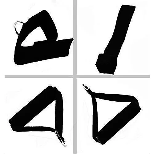 Ivation Resistance Band Set - Detachable Foam Grip Handles