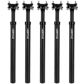 Lebycle MTB Bike Aluminum alloy 400MM shock absorber Seatpost Adjustable Suspension Seat Post Travel 50MM