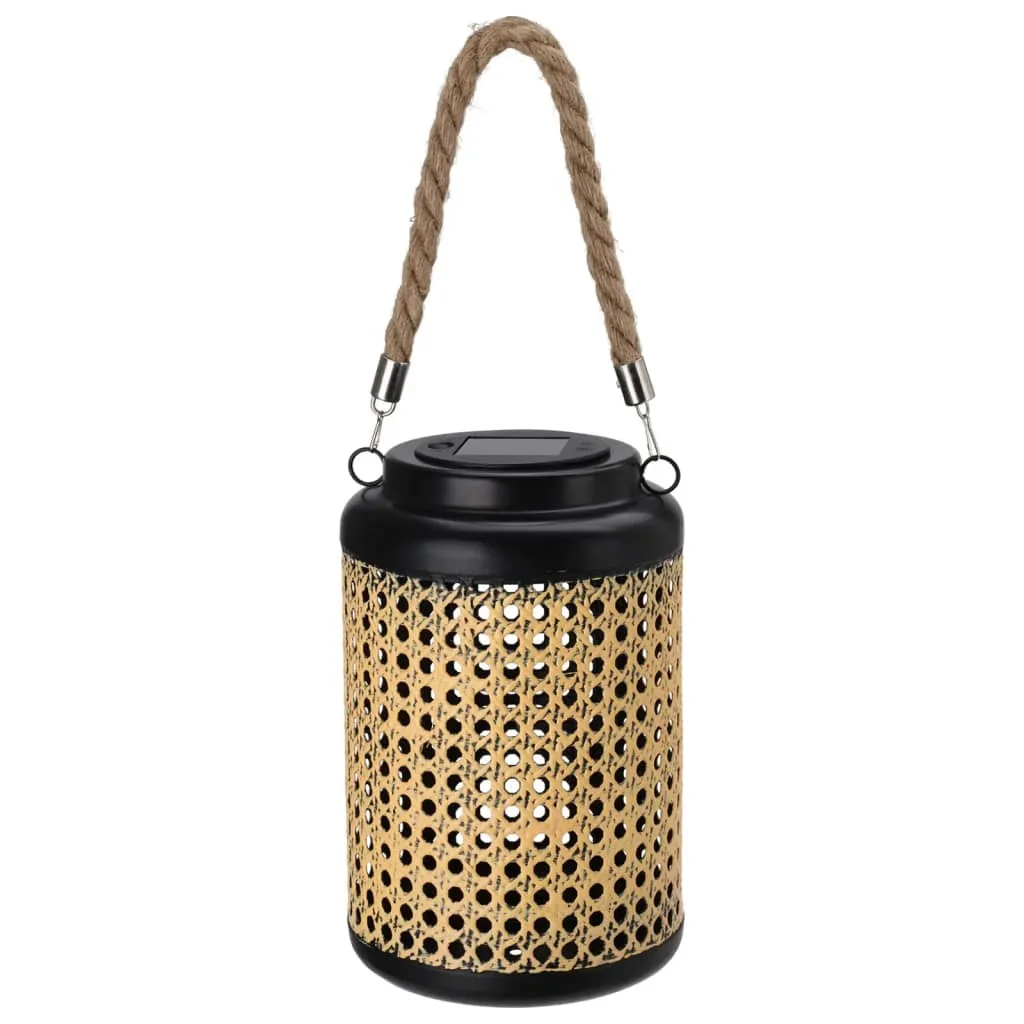 LED Solar Lantern with Handle 15x23 cm
