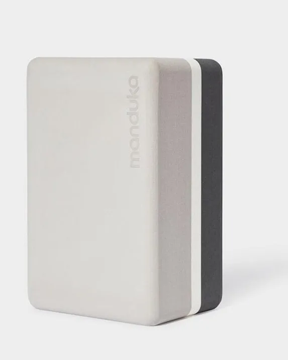 Manduka Recycled Foam Yoga Block - Sand