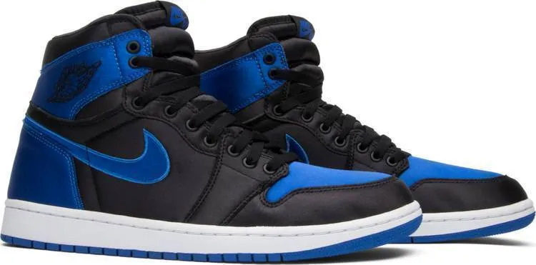Nike Air Jordan 1 High OG SE 'Satin Royal' Black Blue Shoes Basketball Men !!! CYBER MONDAY SALE !!!