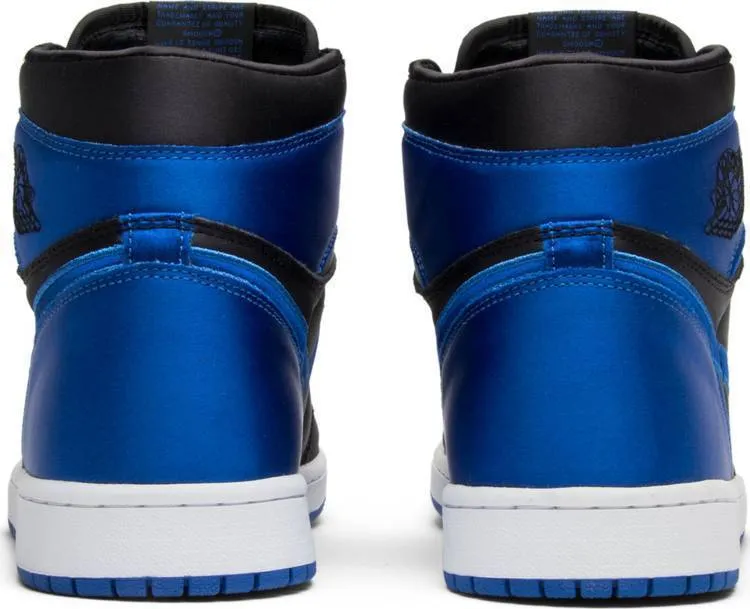 Nike Air Jordan 1 High OG SE 'Satin Royal' Black Blue Shoes Basketball Men !!! CYBER MONDAY SALE !!!
