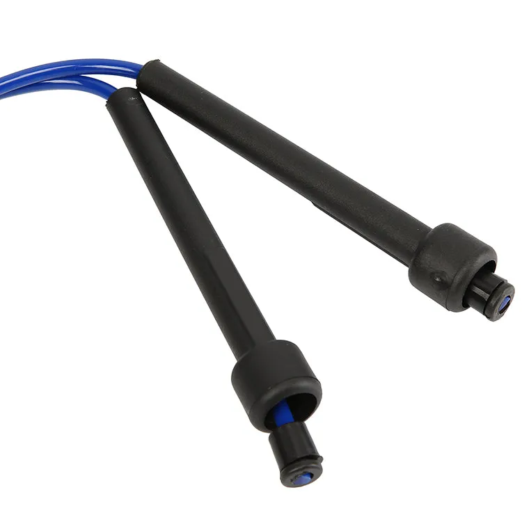 Non-Entangled Segmented Soft Fitness Skipping Rope