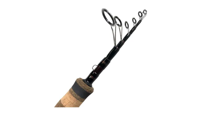 Okuma Fishing Tackle VSX-S-601ML-T Voyager Select Telesopic Spinning Travel Rod - Ships Quick!