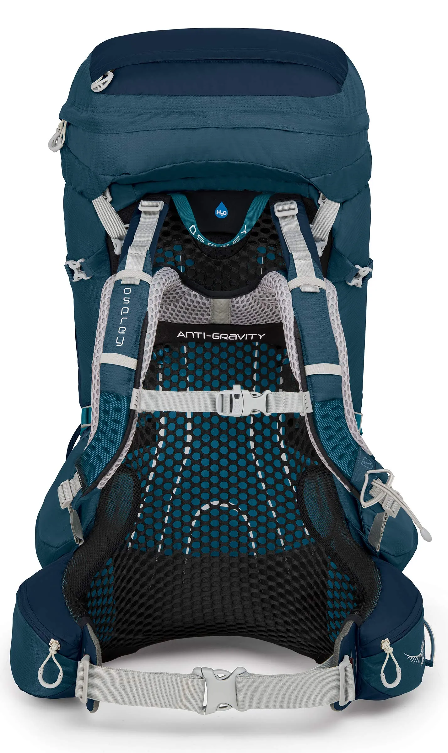 Osprey Packs Pack Aura Ag 65 Backpack,  Challenger Blue, Small