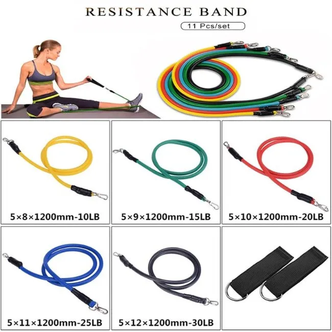 Premium Resistance Band Fitness Set