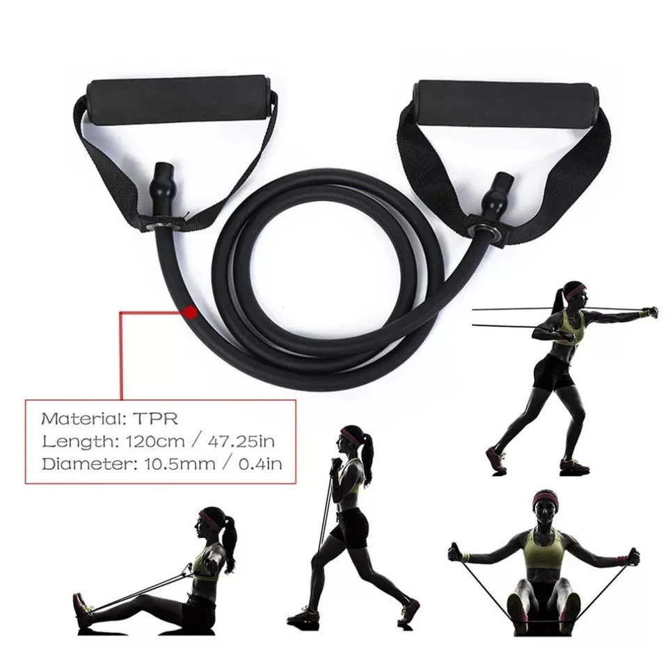 Pull Rope Fitness Exercises Resistance Bands Set