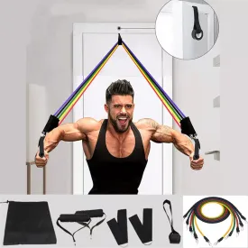Pull Rope Fitness Exercises Resistance Bands Set