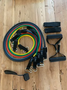 Resistance Band Set - 11 Piece Set