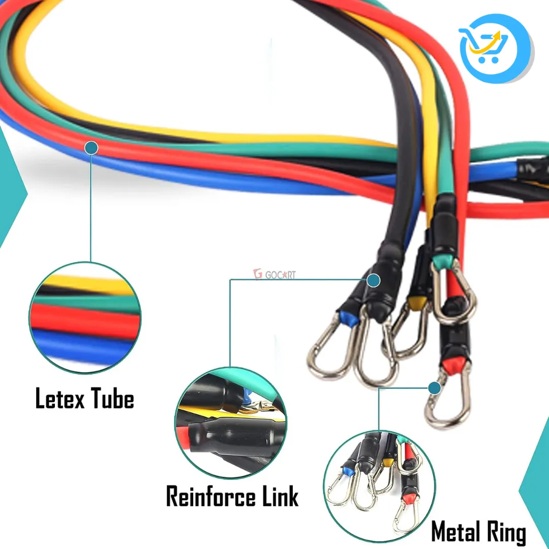 Resistance Bands, Include 11 GYM items