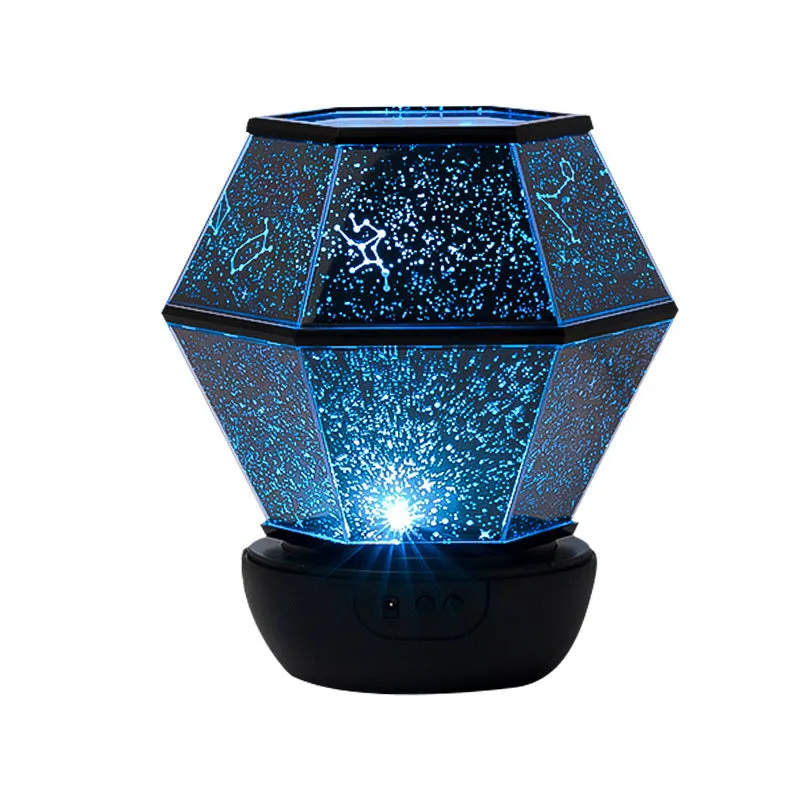 Star Projector, Galaxy Projector for Bedroom, Plug-in/Revolution/6 Light Effects/3 Levels Adjustable Brightness/3 Colour Temperatures LED Night Lights for Kids Room Adults Home Theater Party Decor