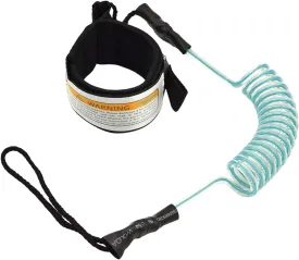 Surfboard Foot Rope SUP Board Traction Belt Stand Paddle Board TPU Traction with Surfboard Waters Fittings(Blue)