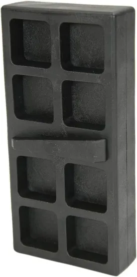 Vise Tool Block Reinforced Plastics Black Lower 15Repair Smithing Tool Part Support